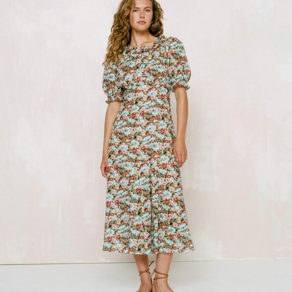 Christy Dawn - Irene Dress in Matilija Blue